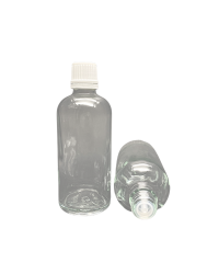 100 ml Glasflasche mit Innen-Tropfeinsatz – 18 mm - 