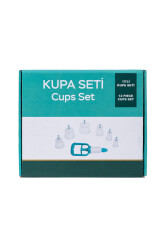 12-Piece Cupping Cup Set (Without Brand Printing) - 