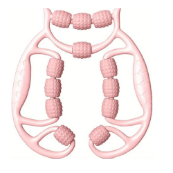 12 Tekerlekli Silikon Bacak Masaj Aleti - 