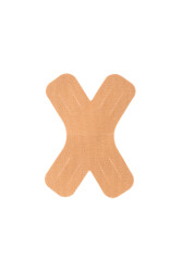 2-Piece Cross Knee Sports Muscle Support Band - 4