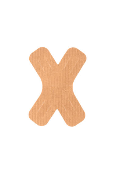 2-Piece Cross Knee Sports Muscle Support Band - 4