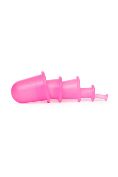 5er Set Silikon-Massagebecher - Rosa - 2