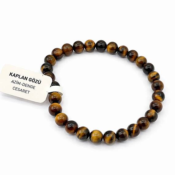 5mm Kaplan Gözü Bileklik - 2