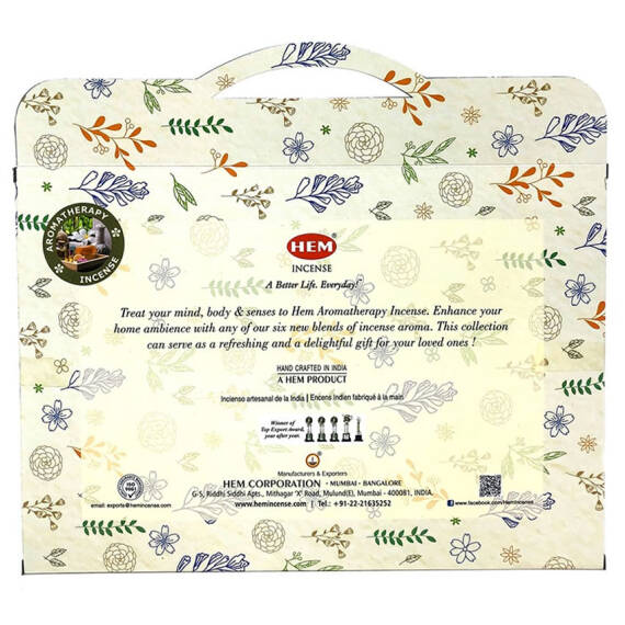 مجموعة أعواد البخور للعلاج العطري (6 قطع) - 3