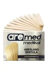 Abeslang Ahşap Dil Çubuğu 100 Adet - Mirac
