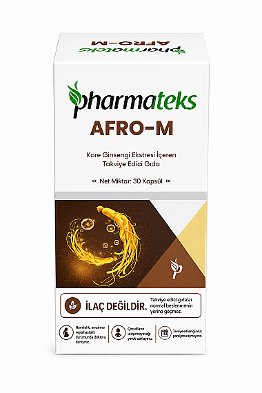 AFRO M Korean Ginseng Food Supplement – Energy & Performance Support | Herbal Supplement - 1