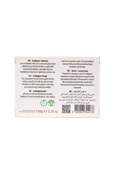 Agarta Natural Collagen Skin Care Soap 150 g – Herbal & Natural Soap - 4
