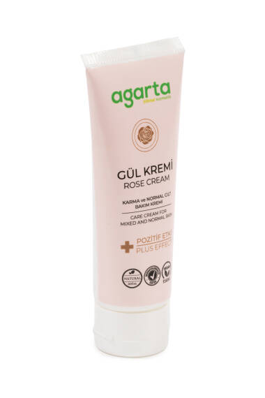 Agarta Natürliche Rosencreme 75 ml – Feuchtigkeitsspendende & Pflegende Hautcreme - 2