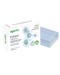 Agarta Natürliches Kollagen-Hautpflegeseife 150 g – Pflanzliche Seife - Agarta