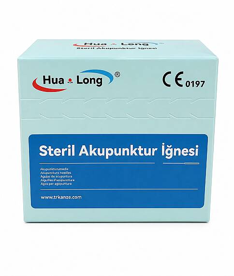 Aiguilles d'Acupuncture Stériles 200 Pièces (0,18 × 7 mm) - 2