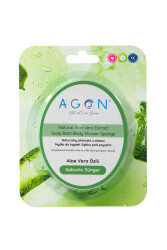 Aloe Vera Sabunlu Vücut Duş Süngeri - 