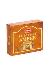 Amber Conical Incense - 2