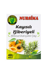 Aprikosen-Rosmarin Kräutertee – Natürlicher Geschmack und Wohlbefinden in jeder Tasse - Nursima