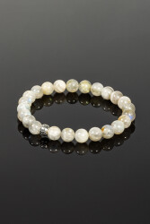 Armband aus Labradorit Naturstein - 3