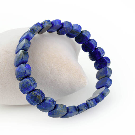 Armband aus Natürlichem Lapislazuli (Oval) - 2