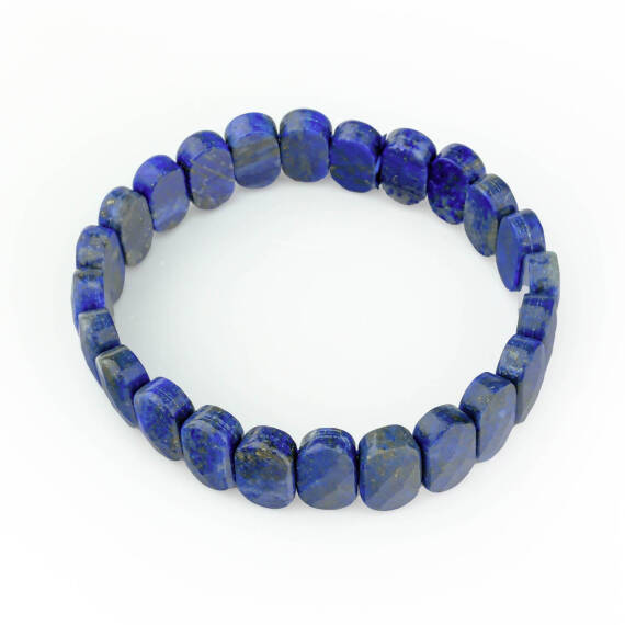Armband aus Natürlichem Lapislazuli (Oval) - 3