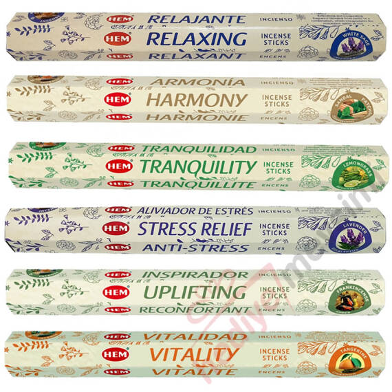 Aromaterapi 6’lı Çubuk Tütsü Seti - 2