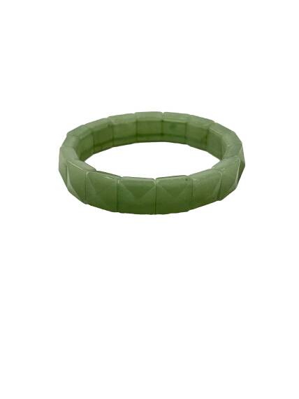 Aventurin Taşı Doğal Taş Rolex Bileklik - 4