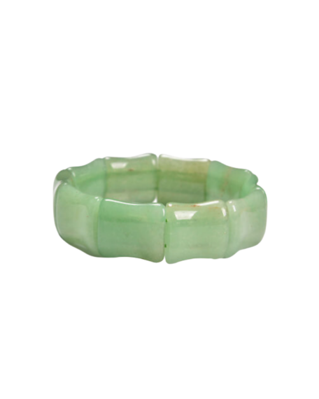 Aventurine Natural Stone Rolex Bracelet (Large) – Elegant & Bold Unisex Bracelet - 2