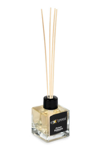 Extrem Bambu Çubuklu Oda Kokusu – Pudra 50ml (Kare Şişe) - 4
