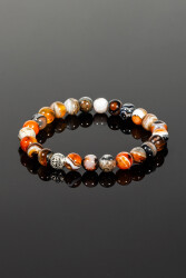 Bantlı Akik Doğal Taş Bileklik - 2