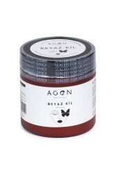 Beyaz Kil Doğal Yüz Bakım Maskesi 500 ML (Siyah Nokta ve Sivilce Karşıtı, Gözenek Sıkılaştırıcı) - AGON