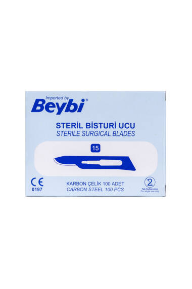 Bistüri 15 Numara (100 Adet) - 2