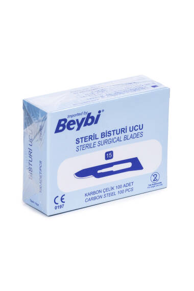 Bistüri 15 Numara (100 Adet) - 5