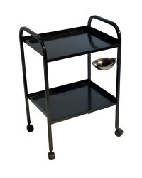 Black Dressing Trolley | - 