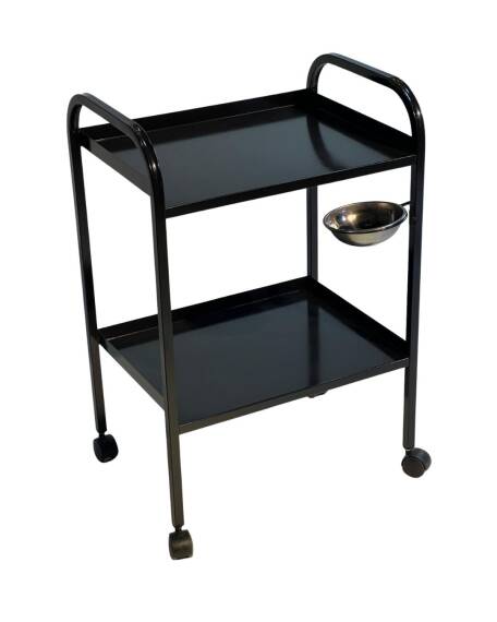 Black Dressing Trolley | - 1