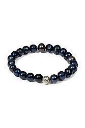 Black Pearl Natural Stone Bracelet - 1