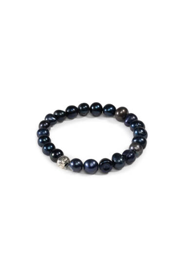 Black Pearl Natural Stone Bracelet - 1