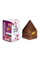 Boîte à Brûler de Cônes en Bois - 2