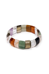 Bracelet Chakra en Pierres Naturelles style Rolex - 1