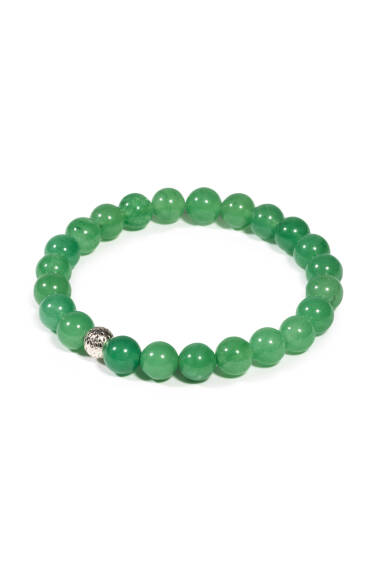 Bracelet en Pierre Naturelle d’Aventurine - 1