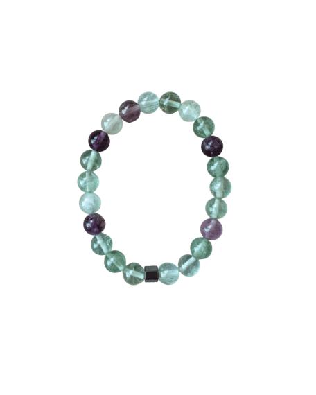 Bracelet en Pierre Naturelle de Fluorite - 3