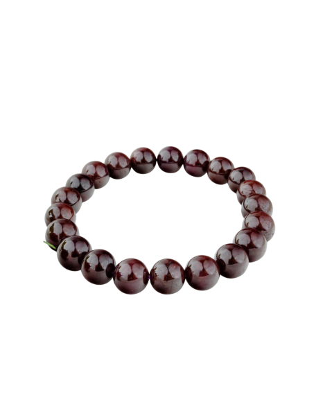 Bracelet en Pierre Naturelle de Grenat (Lal) - 1