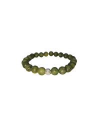 Bracelet en Pierre Naturelle de Jade - 