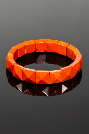 Bracelet en Pierre Naturelle de Jaspe - 4