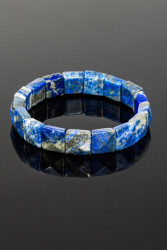 Bracelet en Pierre Naturelle de Lapis Lazuli (Carré) - 4