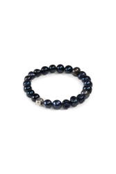 Bracelet en Pierre Naturelle de Perle Noire - 1