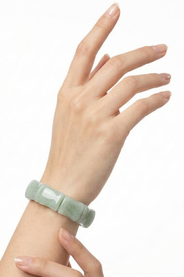 Bracelet Rolex en Pierre Naturelle d’Aventurine (Grand) – Bracelet Unisexe Élégant - 3