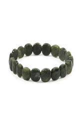 Bracelet Rolex en Pierre Naturelle de Jade – Bracelet Unisexe Élégant et Naturel - 1