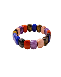 Bracelet Rolex en Pierres Naturelles Mixtes (Ovale) - ipekyol