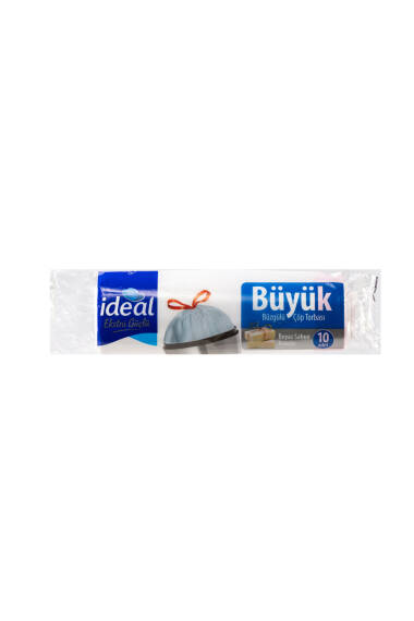 Büyük Boy Büzgülü Beyaz Sabun Kokulu Çöp Torbası - 1