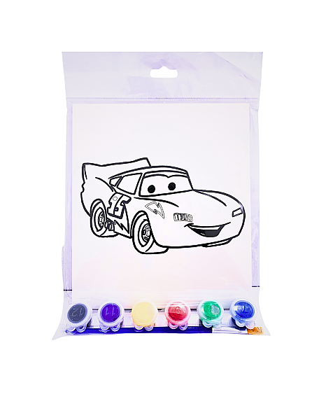 Cars Malset aus Karton - 1