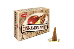 Cinnamon Apple Cone Incense – A Natural and Refreshing Experience - 1