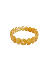 Citrine Natural Stone Rolex Bracelet (Oval) - 2