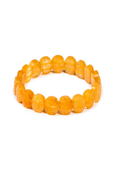 Citrine Natural Stone Rolex Bracelet (Oval) - 1
