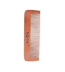 Classic Fine-Tooth Natural Wooden Comb – Gentle and Natural Care for Your Hair - 3